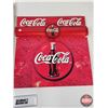 Image 2 : Coca-Cola Combo : - Quality Framed & Matted Coca-Cola Magazine Ad (1950) - Double Sided Cardstock an