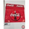 Image 3 : Coca-Cola Combo : - Quality Framed & Matted Coca-Cola Magazine Ad (1950) - Double Sided Cardstock an