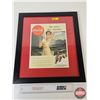 Image 1 : Quality Framed & Matted Coca-Cola Print Ad "The Pause That Refreshes" (1939) (Frame Measures : 20"H 