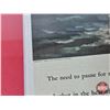Image 3 : Quality Framed & Matted Coca-Cola Print Ad "The Pause That Refreshes" (1939) (Frame Measures : 20"H 