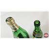 Image 5 : Canada Dry Pale Ginger Ale Bottles (2) : 75th Anniversary : Paper Labels (Tallest Measures : 11-1/2"