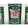 Image 3 : Vintage Canada Dry Bottle & 2 Drinking Glasses (Bottle Measures : 11-3/4"H)