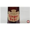 Image 2 : Canada Dry Ginger Beer Amber Bottle : ACL Label (Measures : 9-1/4"H)