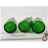 Image 12 : Canada Dry Bottles (3) - ACL Label (1) - Embossed (2) (Measure : 7-3/4"H)
