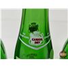 Image 3 : Canada Dry Bottles (3) - ACL Label (1) - Embossed (2) (Measure : 7-3/4"H)