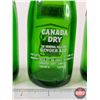 Image 8 : Canada Dry Bottles (3) - ACL Label (1) - Embossed (2) (Measure : 7-3/4"H)