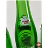 Image 9 : Canada Dry Bottles (3) - ACL Label (1) - Embossed (2) (Measure : 7-3/4"H)