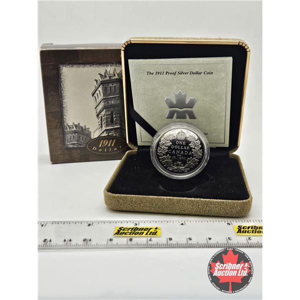 RCM Canada The 1911-2001 Proof Silver Dollar Coin : Canada's Reigning Numismatic Treasure & Mystery 
