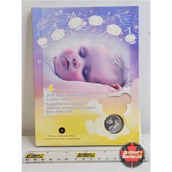 RCM Canada 2006 Baby Lullabies Loonie : Sterling Silver Dollar & CD (Unopened) (92.5%)