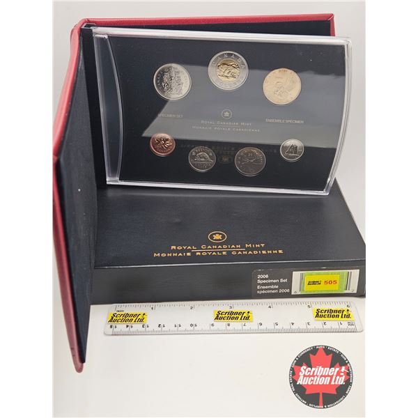 RCM Canada 2006 Specimen Set (COA #7939)