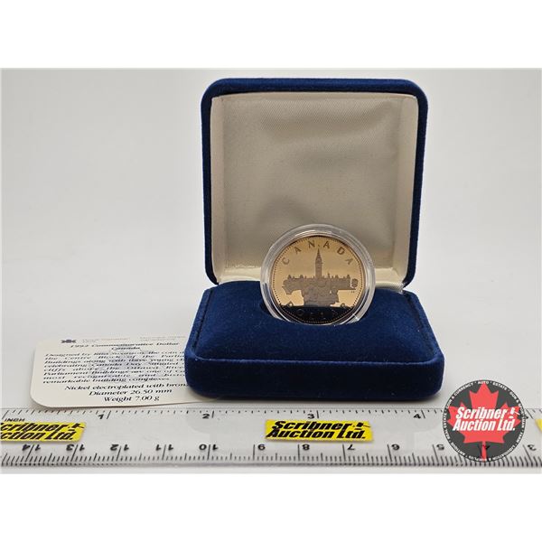 RCM Canada 1992 Commemorative Dollar (Blue Case)