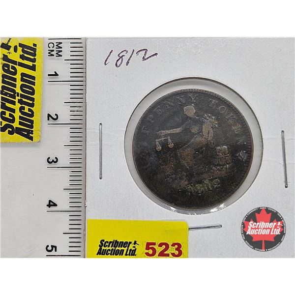 Lower Canada : 1812 Half Penny Token