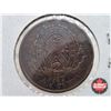 Image 3 : Province of Canada 1844 Half Penny Bank Token "Bank of Montreal"