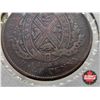 Image 4 : Province of Canada 1844 Half Penny Bank Token "Bank of Montreal"