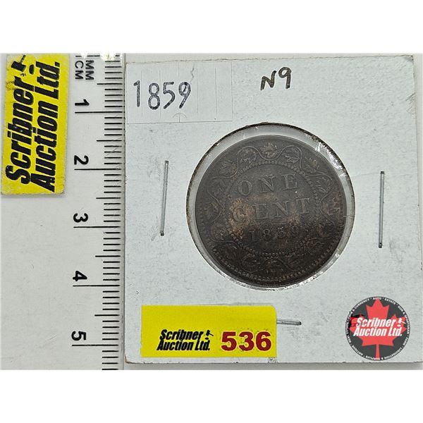 Canada Large Cent 1859
