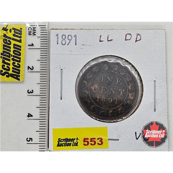 Canada Large Cent 1891