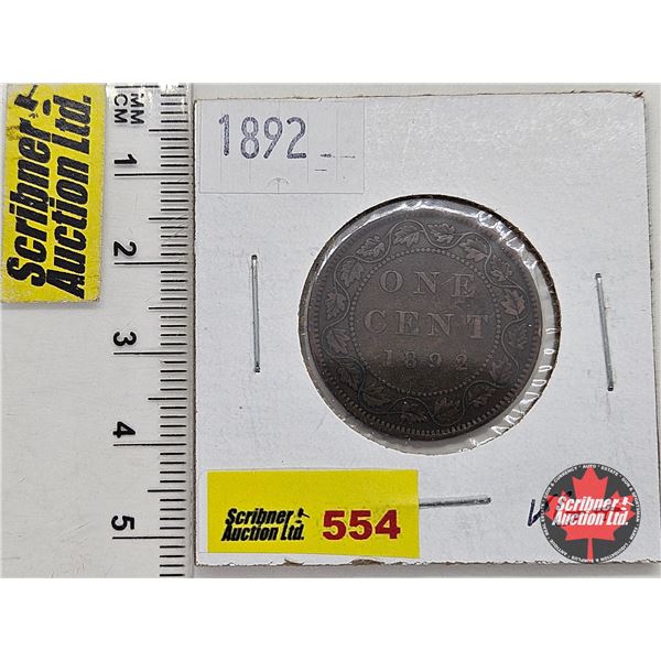 Canada Large Cent 1892