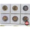 Image 3 : Canada 2026 Coins (6) : Variety  Fifty Cent, Loonie, Loonie Colorized, Toonie, Toonie Colorized, Too