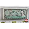Image 4 : Canada $1 Bills 1954 (3) :  - Beattie/Rasminsky #HN5060081 - Beattie/Rasminsky *Replacement # *SO029