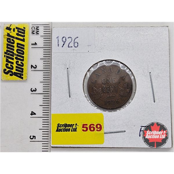 Canada One Cent 1926