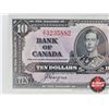 Image 3 : Bank of Canada $10 Bill 1937 : Coyne/Towers #AT3235882