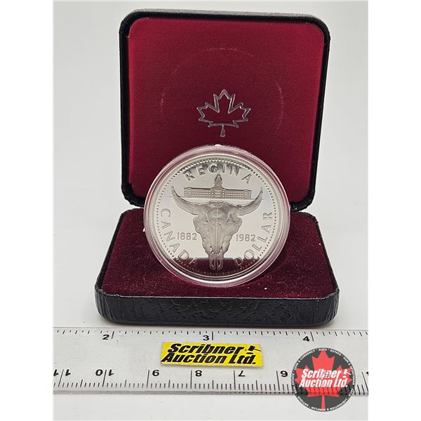 RCM Canada Dollar 1882-1982 Regina (Black Case)