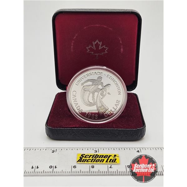 RCM Canada Dollar 1983 Universiade - Edmonton (Black Case)