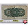 Image 4 : Dominion of Canada 1900 Twenty Five Cent "Shinplaster" : Boville