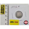 Image 1 : Canada Five Cent 1872H
