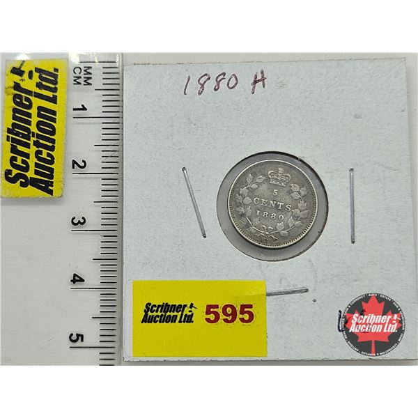 Canada Five Cent 1880H