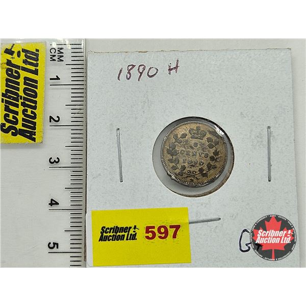 Canada Five Cent 1890H