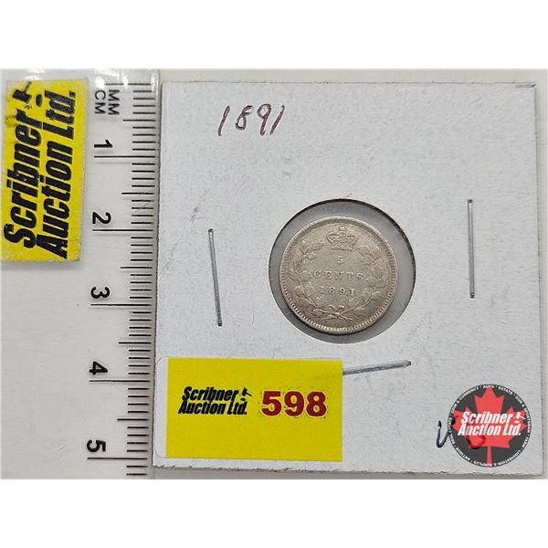Canada Five Cent 1891