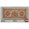 Image 4 : The Royal Bank of Canada $10 Bill 1935 : Large Signatures S/N #1220537