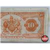 Image 6 : The Royal Bank of Canada $10 Bill 1935 : Large Signatures S/N #1220537