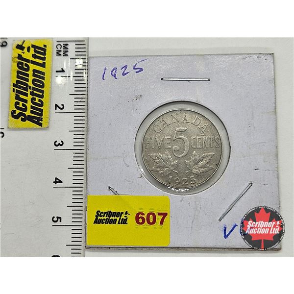 Canada Five Cent 1925