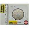 Image 1 : Germany 5 Reichsmark 1937 : Paul von Hindenburg
