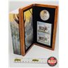 Image 1 : RCM Canada 2004 $5 Limited-Edition Stamp & Fine Silver Coin Set : The Majestic Moose (S/N#20393 of 2