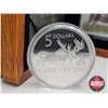 Image 2 : RCM Canada 2004 $5 Limited-Edition Stamp & Fine Silver Coin Set : The Majestic Moose (S/N#20393 of 2