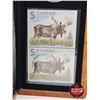 Image 4 : RCM Canada 2004 $5 Limited-Edition Stamp & Fine Silver Coin Set : The Majestic Moose (S/N#20393 of 2