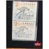 Image 4 : RCM Canada 2006 $5 Limited-Edition Stamp & Fine Silver Coin Set : Peregrine Falcon and Nestlings (S/