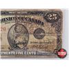 Image 3 : Dominion of Canada 1923 Twenty Five Cent "Shinplaster" : Campbell/Clark #674820