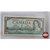 Image 2 : Canada Bills 1954 (3) :  - $10 Bill : Beattie/Rasminsky #LT9821608 - $2 Bill : Beattie/Rasminsky #EU