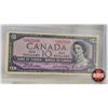 Image 4 : Canada Bills 1954 (3) :  - $10 Bill : Beattie/Rasminsky #LT9821608 - $2 Bill : Beattie/Rasminsky #EU