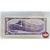 Image 8 : Canada Bills 1954 (3) :  - $10 Bill : Beattie/Rasminsky #LT9821608 - $2 Bill : Beattie/Rasminsky #EU