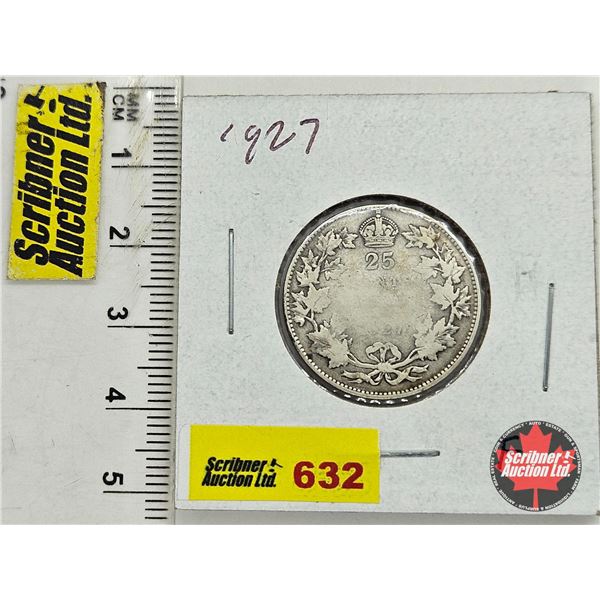 Canada Twenty Five Cent 1927
