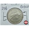 Image 2 : Canada Twenty Five Cent 1967 "Diving Bobcat"