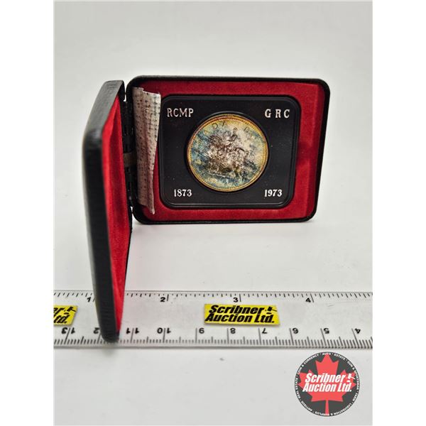 RCM Canada Dollar 1873-1973 RCMP (Black Case)