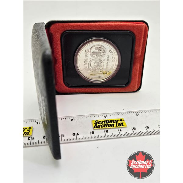 RCM Canada Dollar 1874-1974 Winnipeg (Black Case)