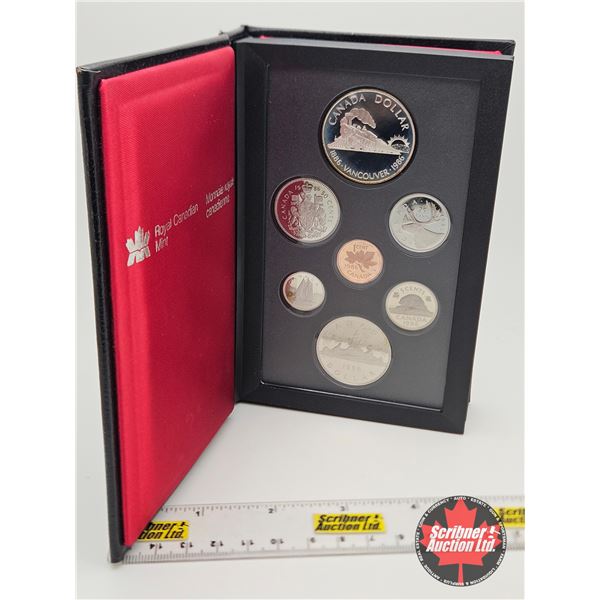 RCM Canada 1986 Double Dollar Set