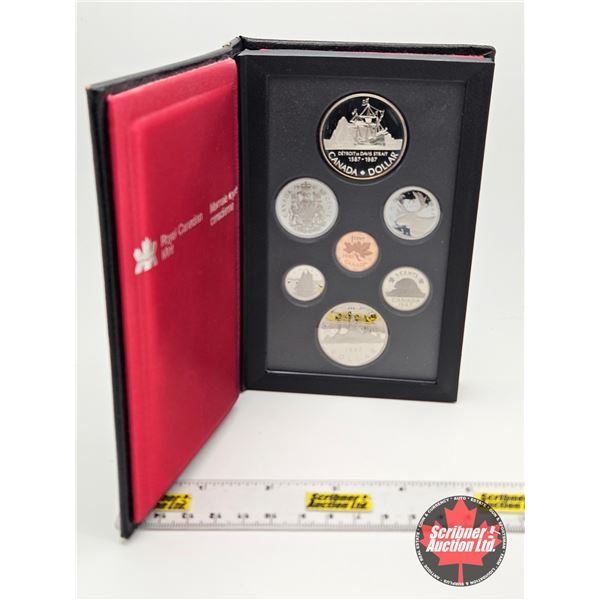 RCM Canada 1987 Double Dollar Set